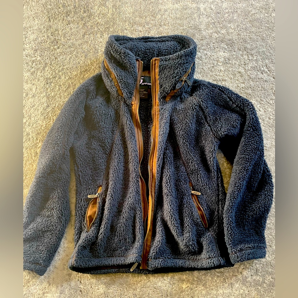 Fluffy fleece jacket